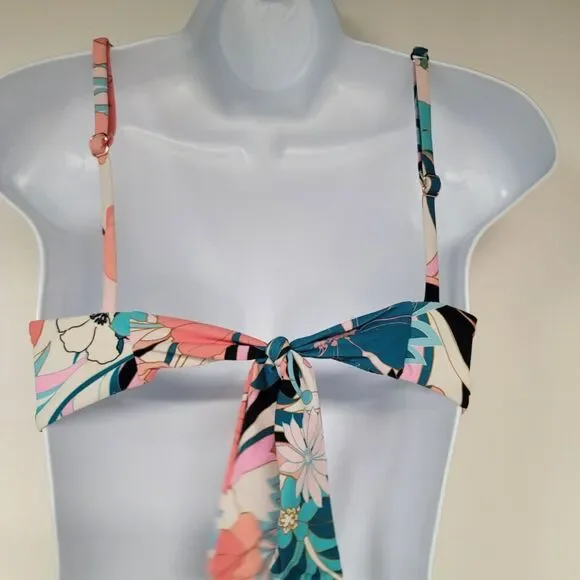 Raisins Hippy Chic Tropical Print Bikini Size Small - Picture 6 of 8